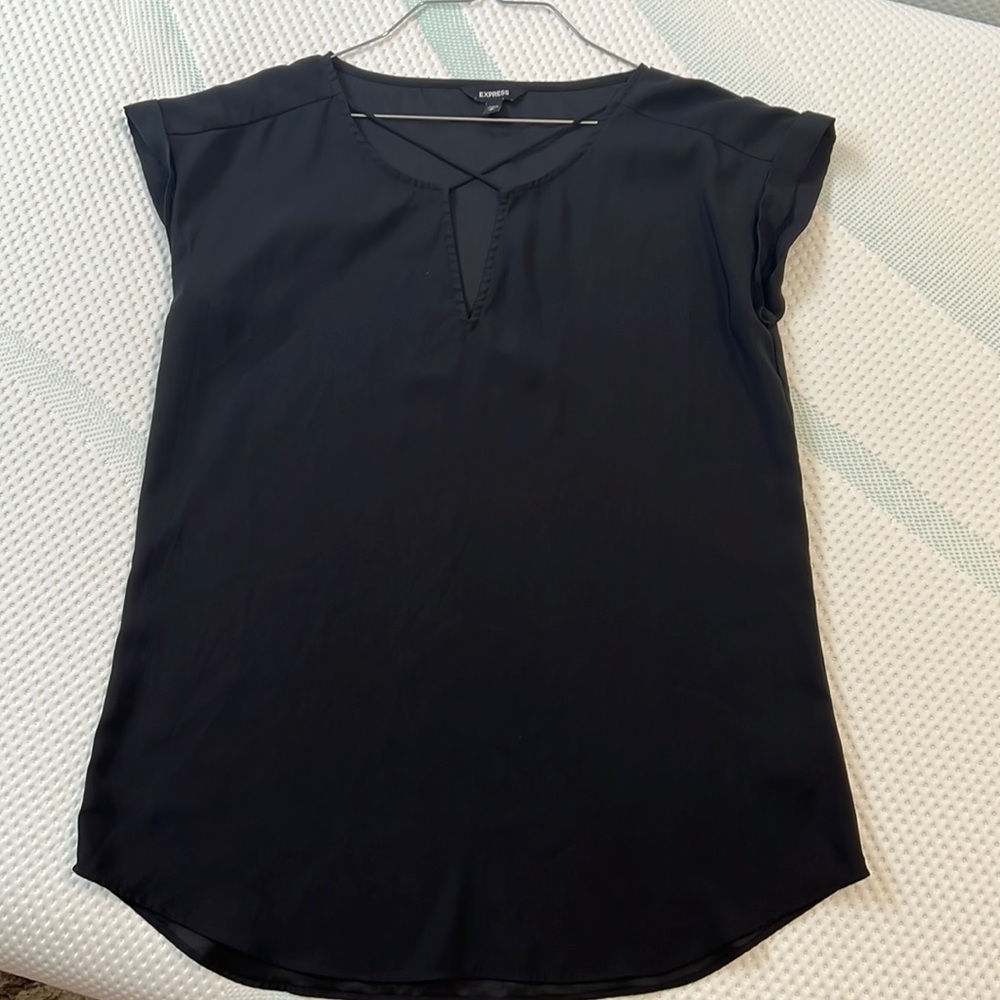 Black express shirt blouse